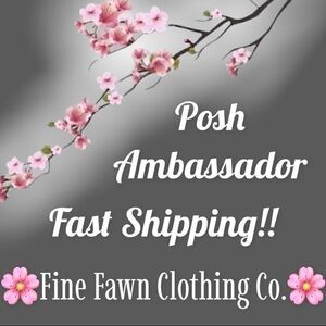 POSH AMBASSADOR... BUY WITH CONFIDENCE!!